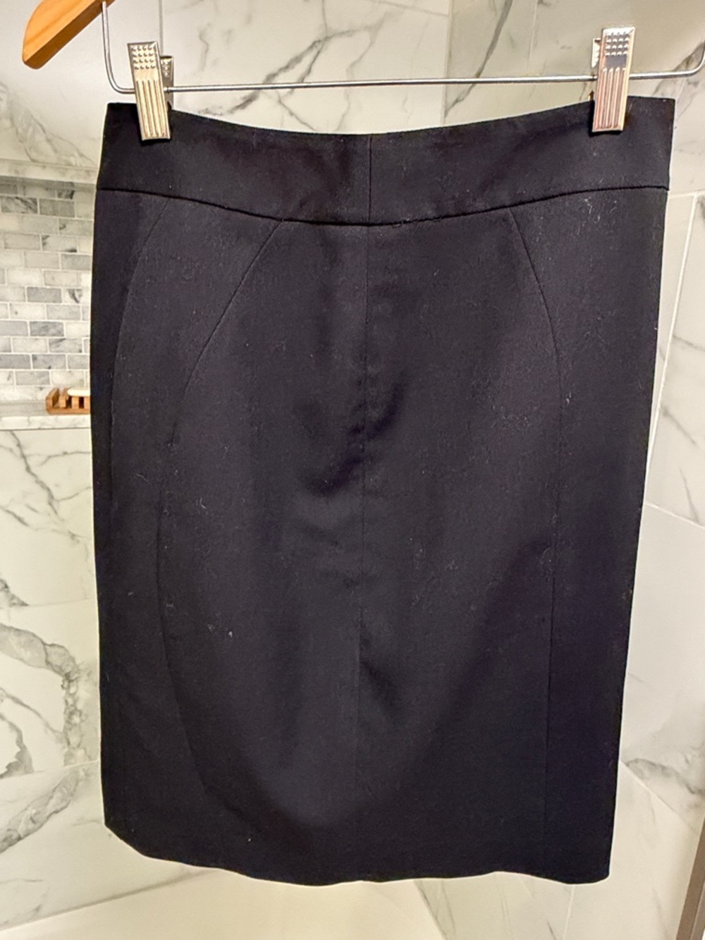 The Limited Black Tailored Pencil Skirt